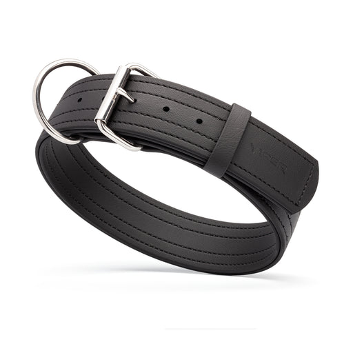 Black Biothane Working Dog Collar