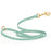 Sage Green Biothane dog leash with brass hardware, waterproof, 1/2 inches wide