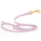 Pastel Purple Biothane dog leash with brass hardware, waterproof, 1/2 inches wide