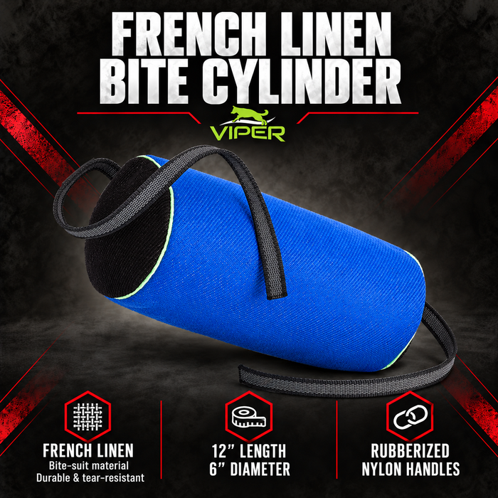 Viper French Linen Cylinder Bite Roll
