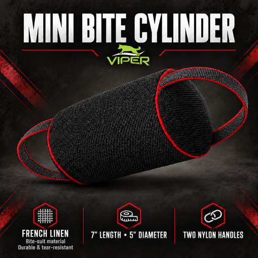 Viper French Linen Cylinder Mini Bite Roll