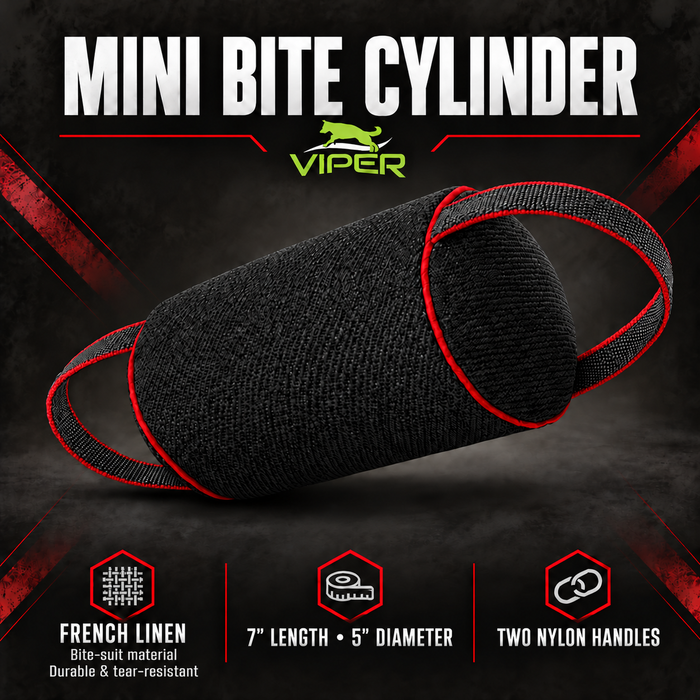 Viper French Linen Cylinder Mini Bite Roll