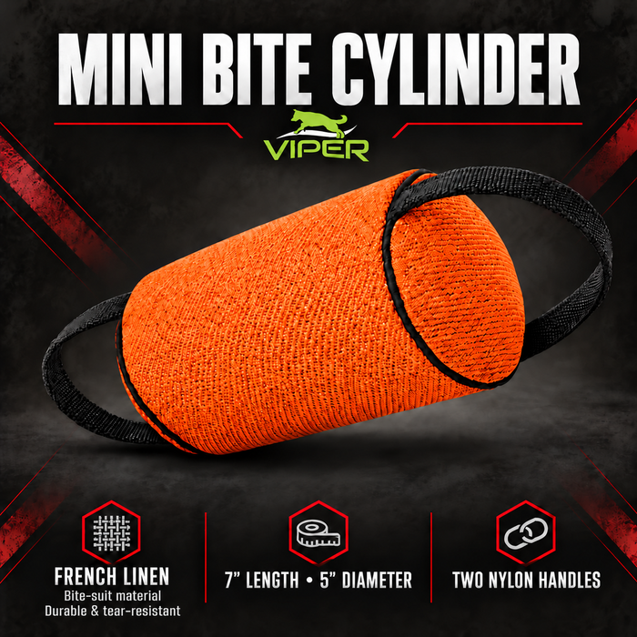 Viper French Linen Cylinder Mini Bite Roll