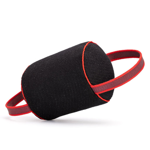 6 inches mini roll bite pillow for dogs with two handles