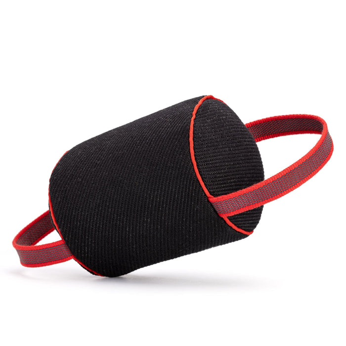 6 inches mini roll bite pillow for dogs with two handles