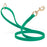 Viper Pebble Emboss BioThane Dog Leash with Solid Brass Hardware