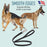Viper Pebble Emboss Biothane Dog Leash with SPRENGER Stainless Steel Hook