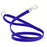 Blueberry dog leash with Sprenger hook and O-ring, made from waterproof Biothane with Pebble Grip coating. Long line 10 ft, 15 ft, 20 ft, or 33 ft