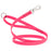Hot Pink dog leash with Sprenger hook and O-ring, made from waterproof Biothane with Pebble Grip coating. Long line 10 ft, 15 ft, 20 ft, or 33 ft
