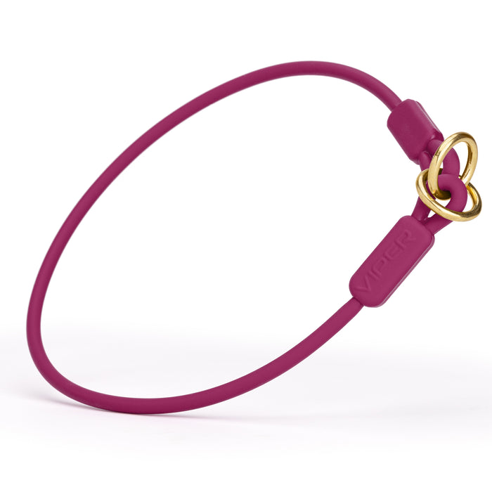 Viper Round Biothane Slip Collar with Brass Hardware