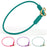 Viper Round Biothane Slip Collar with Brass Hardware