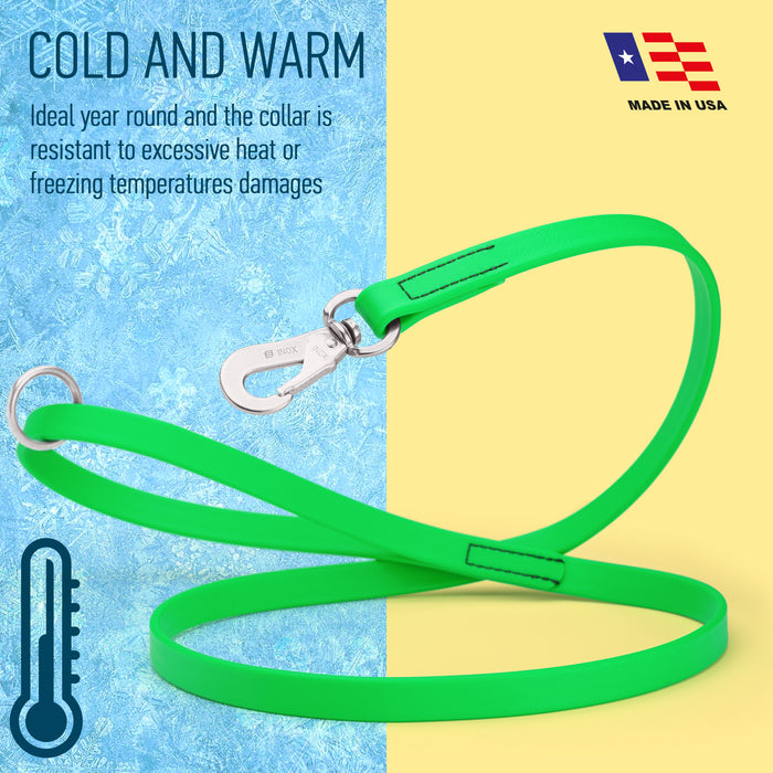 Viper Biothane Dog Leash with SPRENGER Stainless Steel Hook