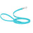 10 ft, 15 ft Long Line Biothane dog leash with Sprenger hook, 1/2 inch wide, Sky Blue 