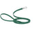 10 ft, 15 ft Long Line Biothane dog leash with Sprenger hook, 1/2 inch wide, Hunter Green 