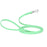 10 ft, 15 ft Long Line Biothane dog leash with Sprenger hook, 1/2 inch wide, Seafoam Green