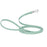 10 ft, 15 ft Long Line Biothane dog leash with Sprenger hook, 1/2 inch wide, Sage Green