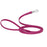 10 ft, 15 ft Long Line Biothane dog leash with Sprenger hook, 1/2 inch wide, Magenta Pink