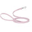 10 ft, 15 ft Long Line Biothane dog leash with Sprenger hook, 1/2 inch wide, Pastel Purple