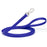 10ft or 15ft Blueberry Biothane dog leash with stainless steel hook, 5/8 inch wide