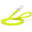 10ft or 15ft Safety Yellow Biothane dog leash with stainless steel hook, 5/8 inch wide