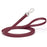 10ft or 15ft Merlot Burgundy Biothane dog leash with stainless steel hook, 5/8 inch wide