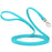 Long Line dog leash with Sprenger hook, 5/8 inch or 3/4 inch widths to choose from, Sky Blue Biothane