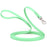 Long Line dog leash with Sprenger hook, 5/8 inch or 3/4 inch widths to choose from, Seafoam Green Biothane
