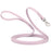 Long Line dog leash with Sprenger hook, 5/8 inch or 3/4 inch widths to choose from, Pastel Purple Biothane
