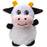 Happy cow mini plush dog toy for small dogs and puppies