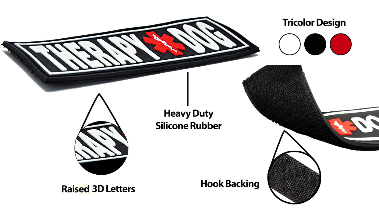 Dogline 3D Rubber Removable Patches for Dog Harness and Vest — Dogline  Wholesale