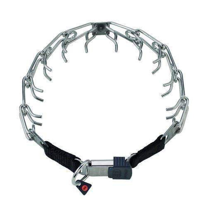 Herm Sprenger - ULTRA-PLUS Training Collar with Center-Plate and ClicLock - Stainless Steel