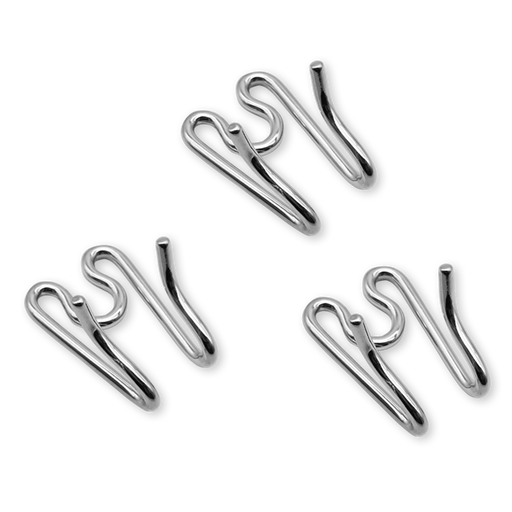 Herm Sprenger - ULTRA-PLUS Training Collar Middle Links for Lengthening (3-Pack) - Chrome