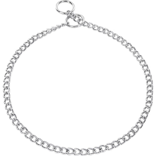 Herm Sprenger Chain Collar - Round Links - Chrome, 2mm