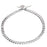 Herm Sprenger - Chain Collar with Toggle-Closure - Flat Polished, Narrow Links - Chrome, 3 mm