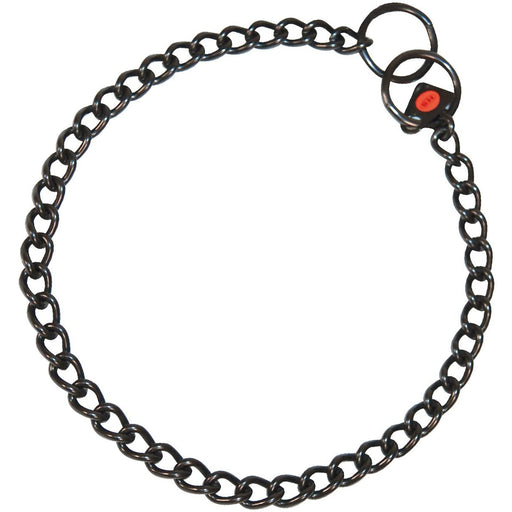 Herm Sprenger Black Stainless Steel Choke Chain Collar 2.5mm