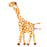 12" Giraffe Crinkle Dog Toy