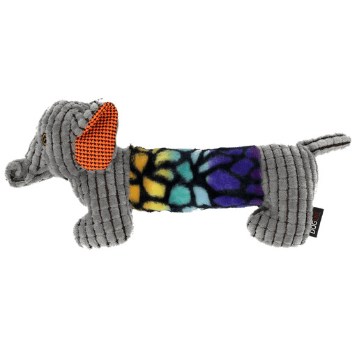 Interactive moving dog toy, elephant with moving trunk