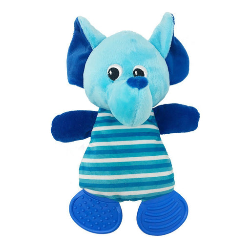 Soft and colorful dog toy, 10-inch elephant