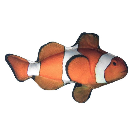 10" Tropical Clownfish Dog Fish Toy