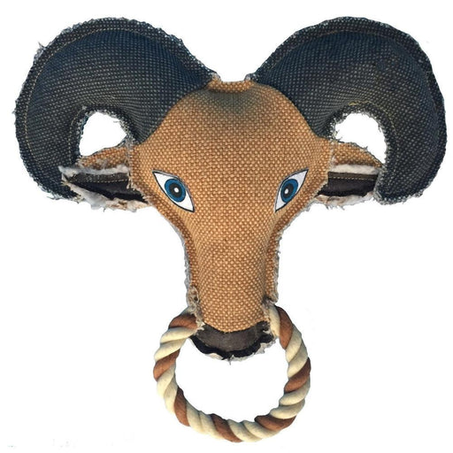 10" Nature Goat Animal Squeaky Toy